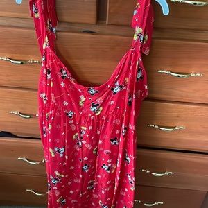 Disney dress from Hot Topic, sleeveless with tying straps
